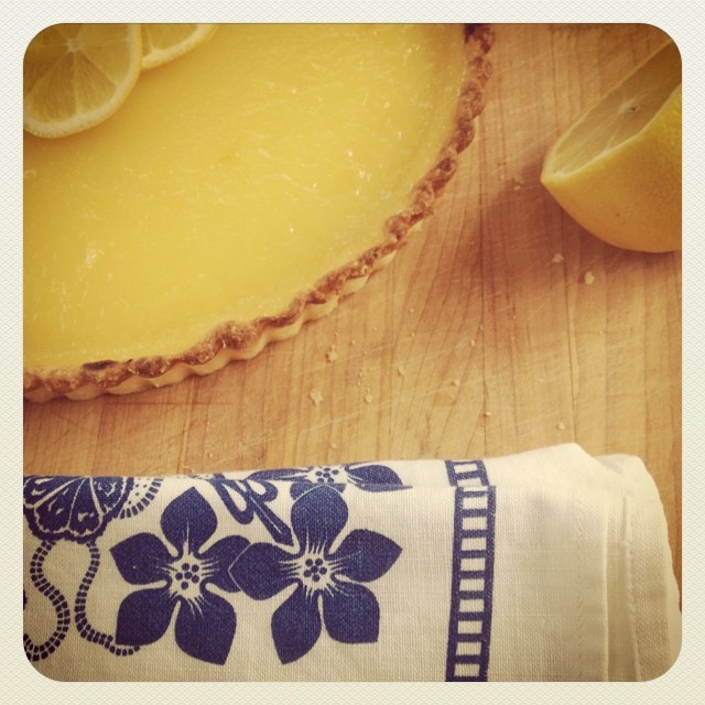 Meyer’s Lemon Tart (meringue too!)