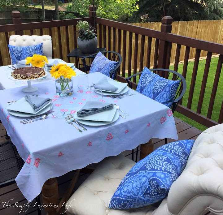 Why Not . . . Host a Dinner Party Al Fresco?