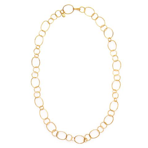 Julie Vos Colette Gold Link necklace