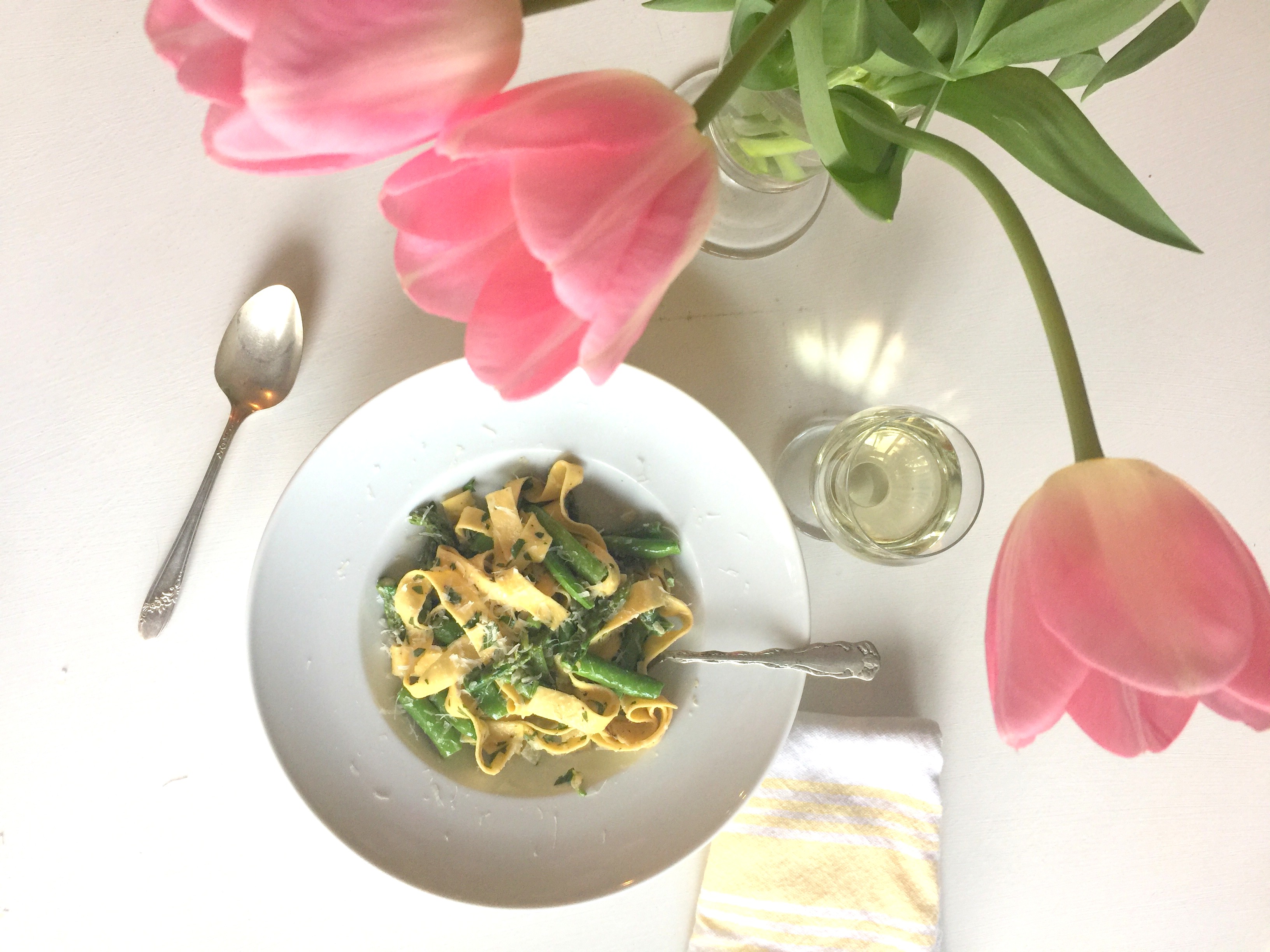 Playing with Spring Vegetables & Pasta