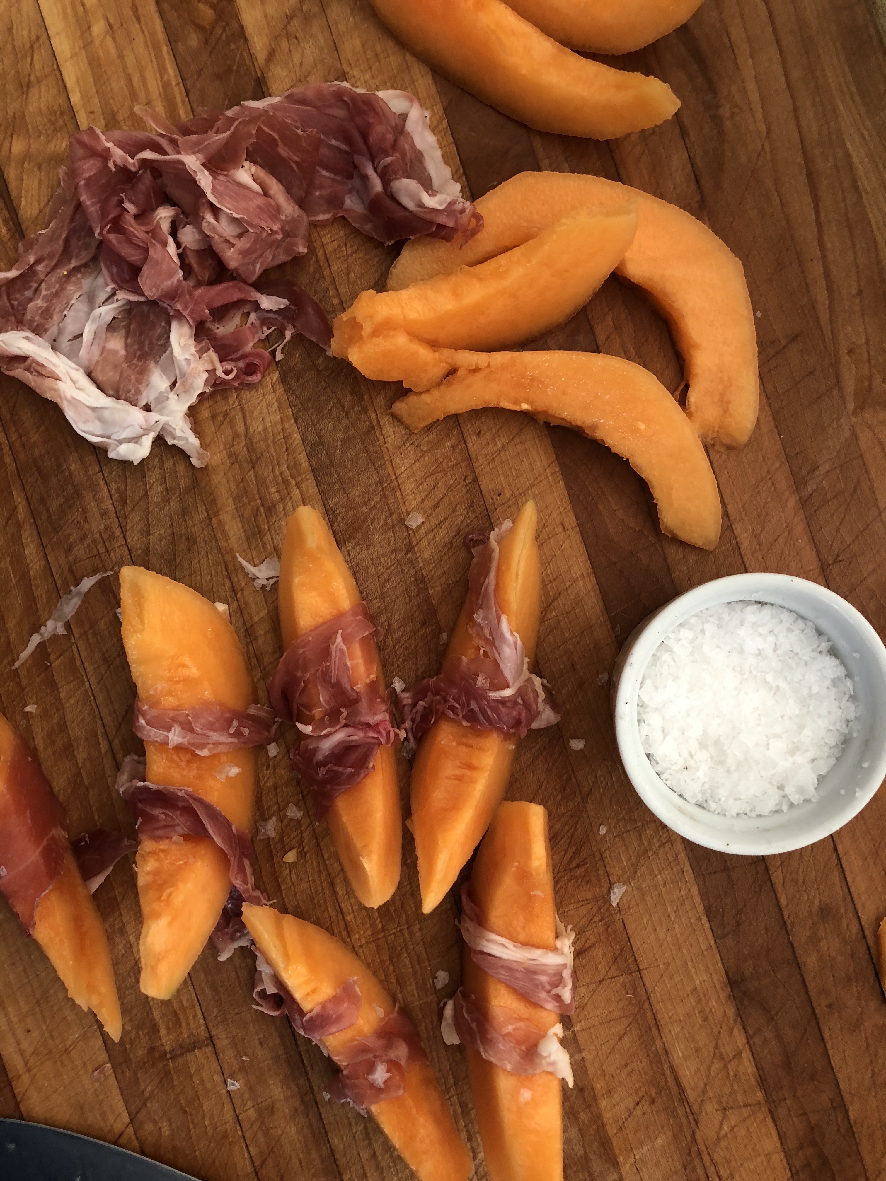 The Simplest Anytime Treat: French Melons & Prosciutto
