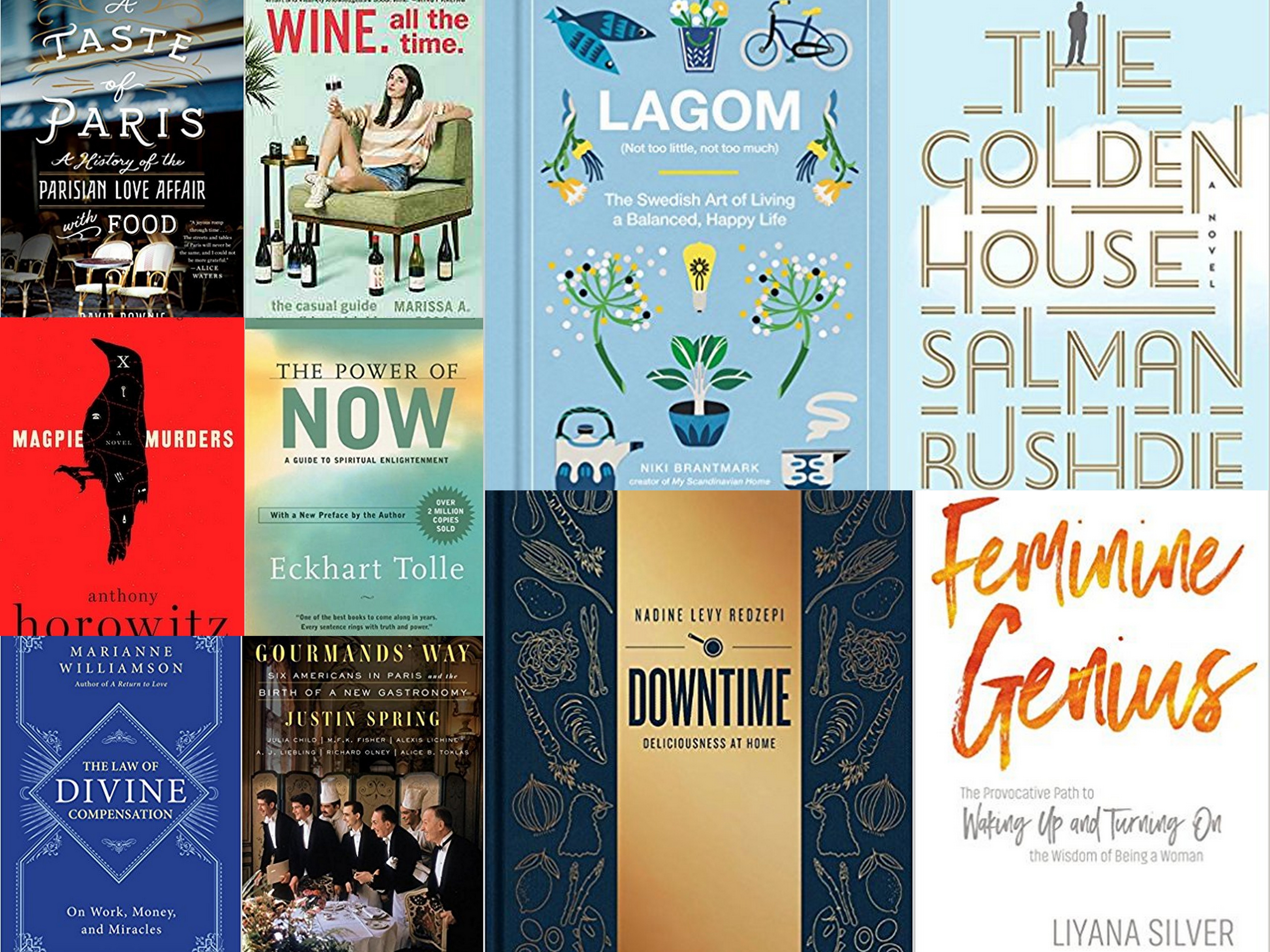 10 Books for Holiday Travel/Vacation Reading