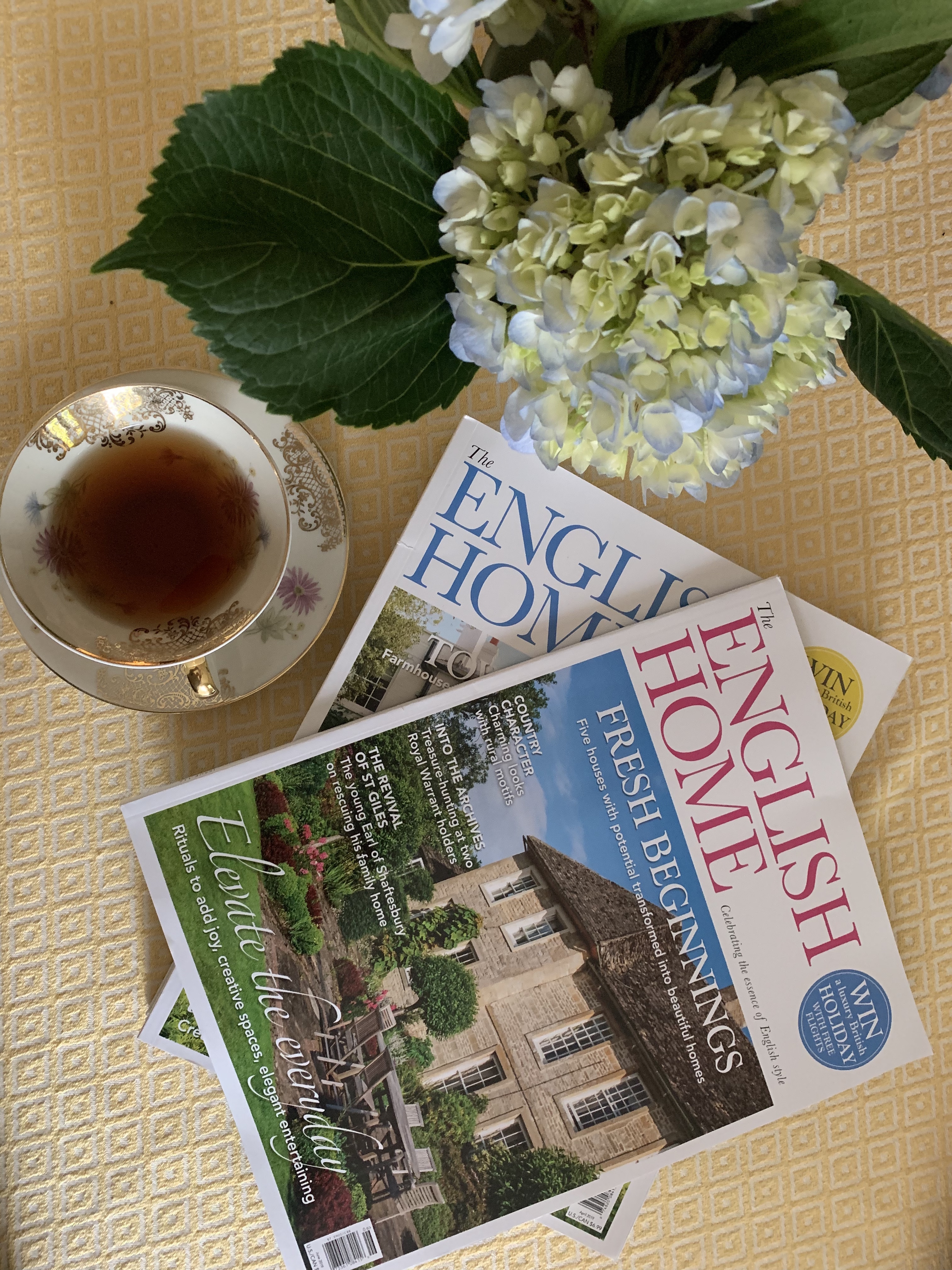 A Giveaway for Anglophiles: A Year’s Subscription to The English Home magazine and more!