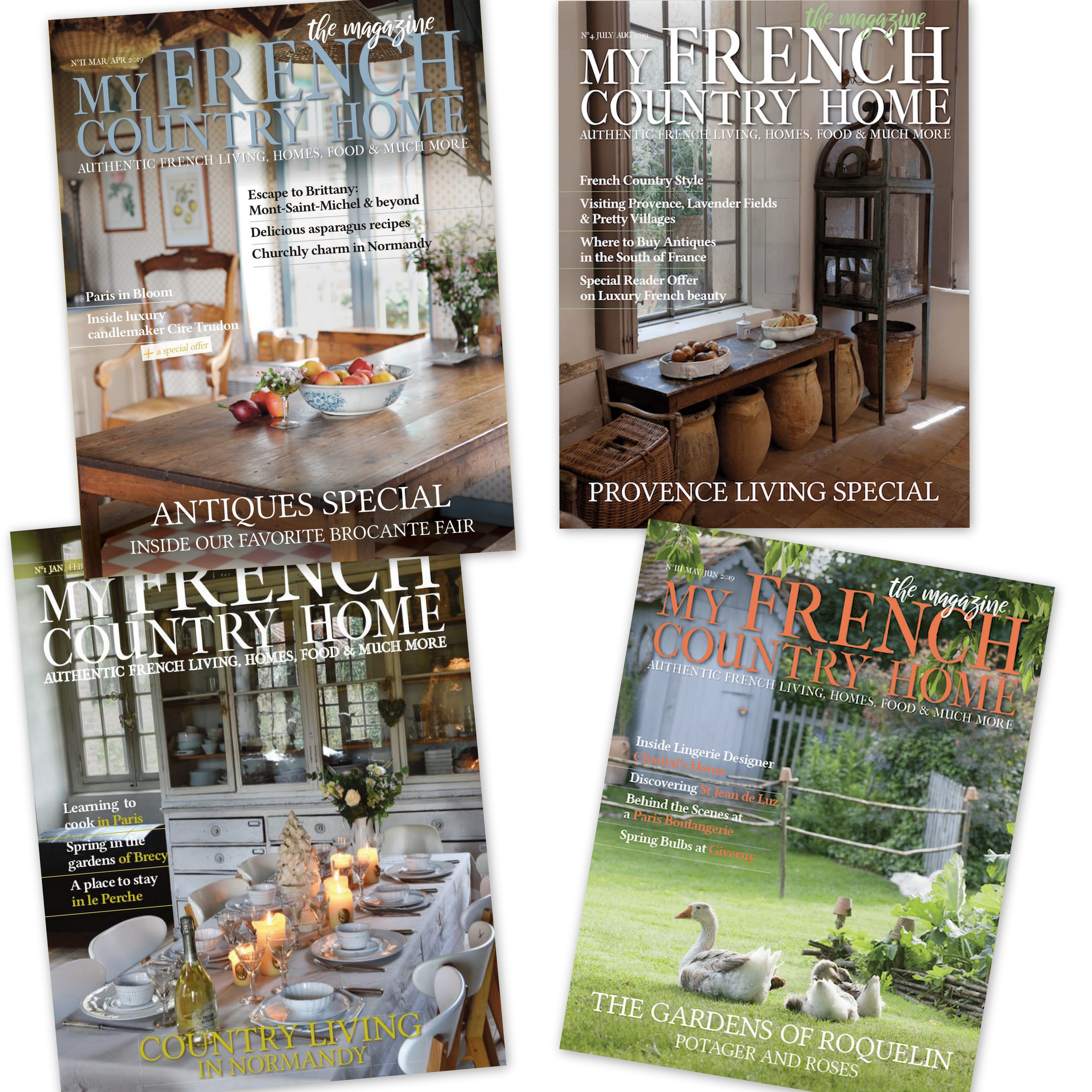 A Year’s Subscription to My French Country Home Magazine, Giveaway