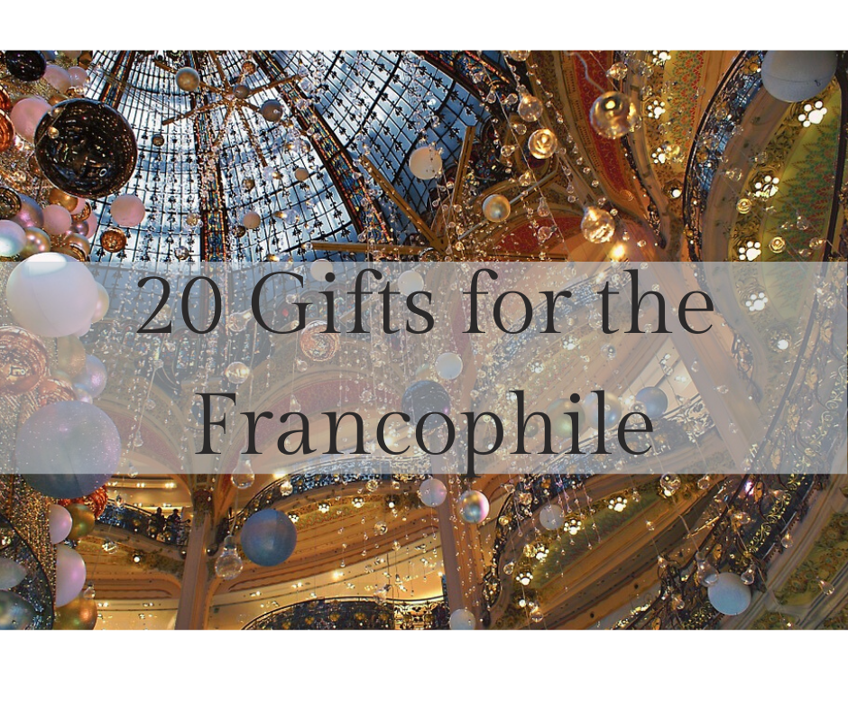 The Holiday Gift Guide for Francophiles: 20 Finds