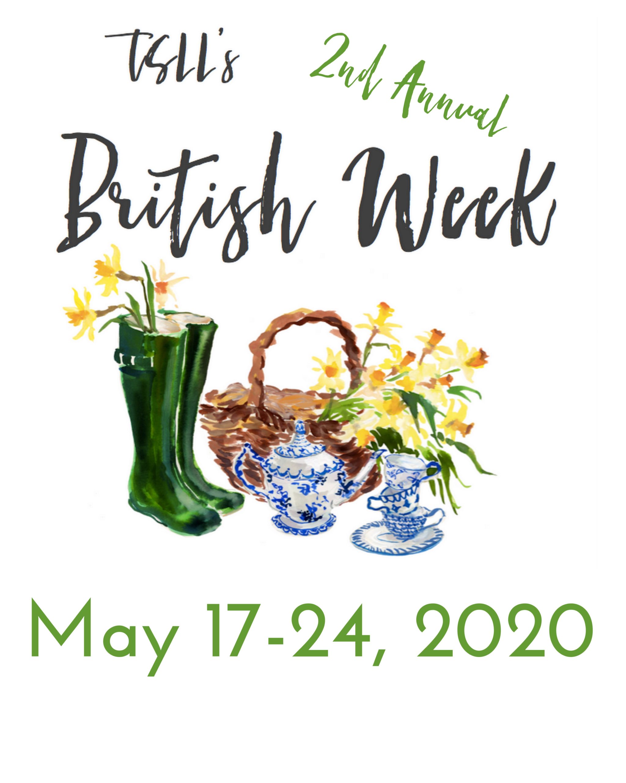 Welcome to TSLL’s 2nd Annual British Week & the First Giveaway!