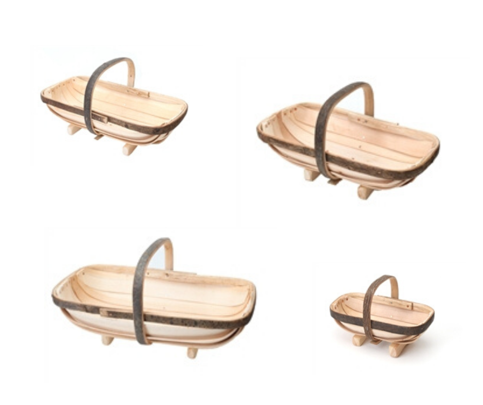 Sussex Trugs (sizes 1-7), made in Sussex, shipped from the US