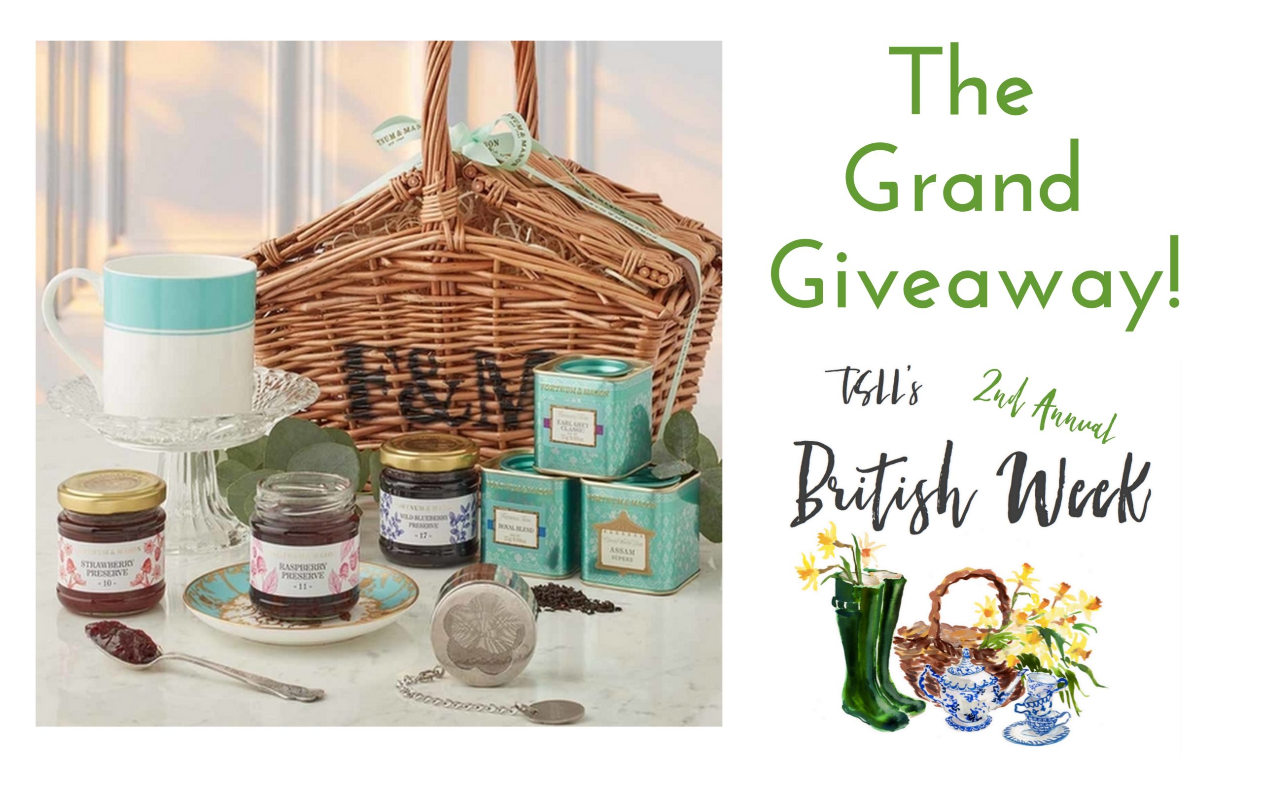 TSLL British Week’s GRAND Giveaway! A Fortnum & Mason Hamper & Tea