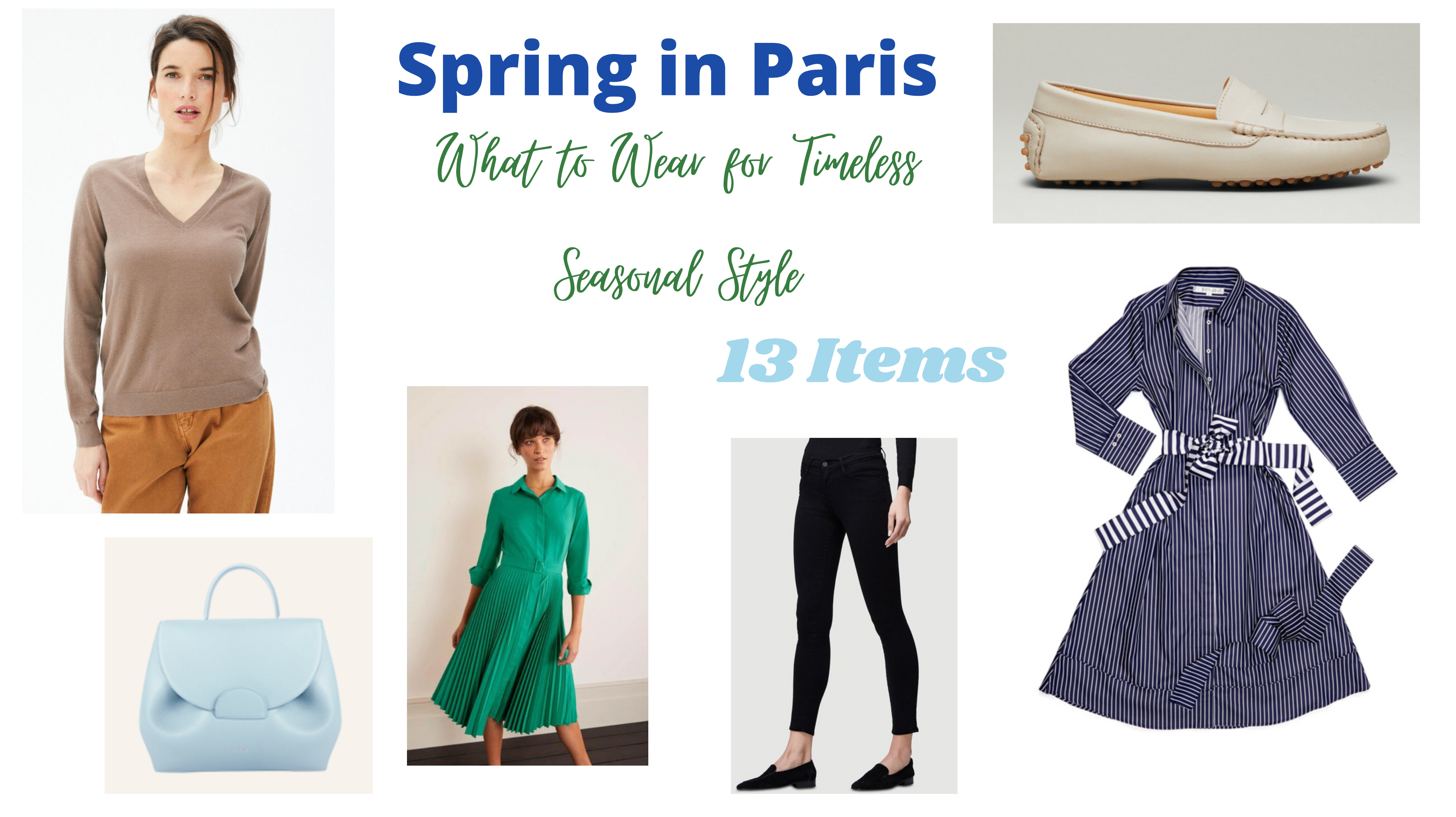Spring in Paris — The 13 Essentials for Timeless Seasonal Style
