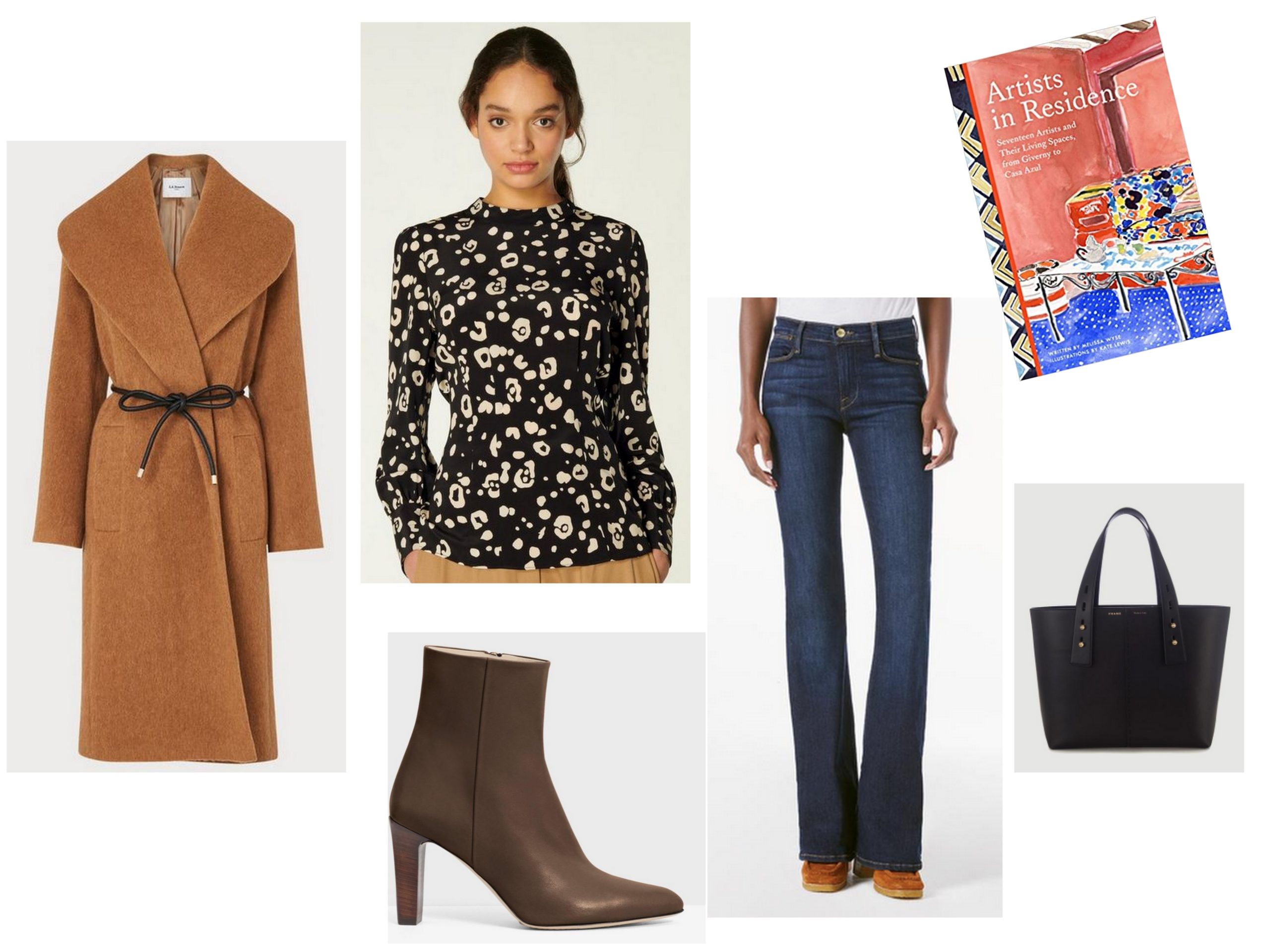 Outfit of the Month: Mixing Brown & Black Hues in Late Winter