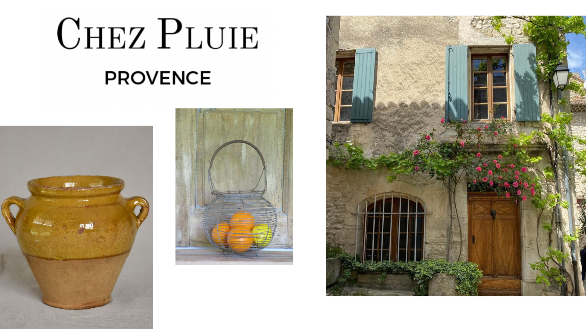 2nd Giveaway: A Chez Pluie Treasure from Provence