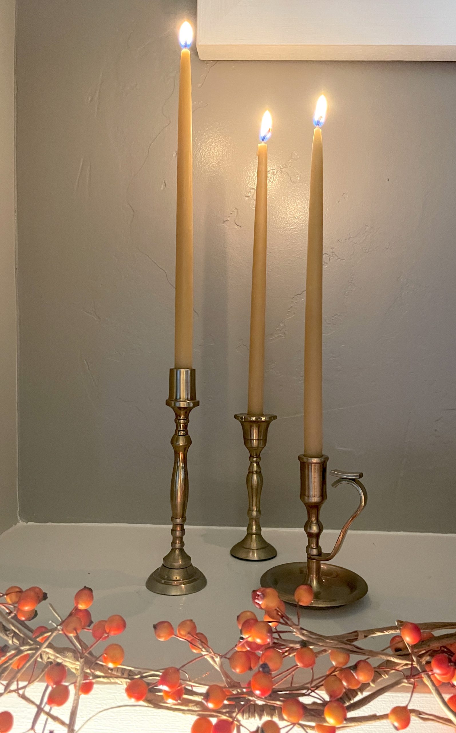 Bingley Brass Candlesticks, petit plaisir #317