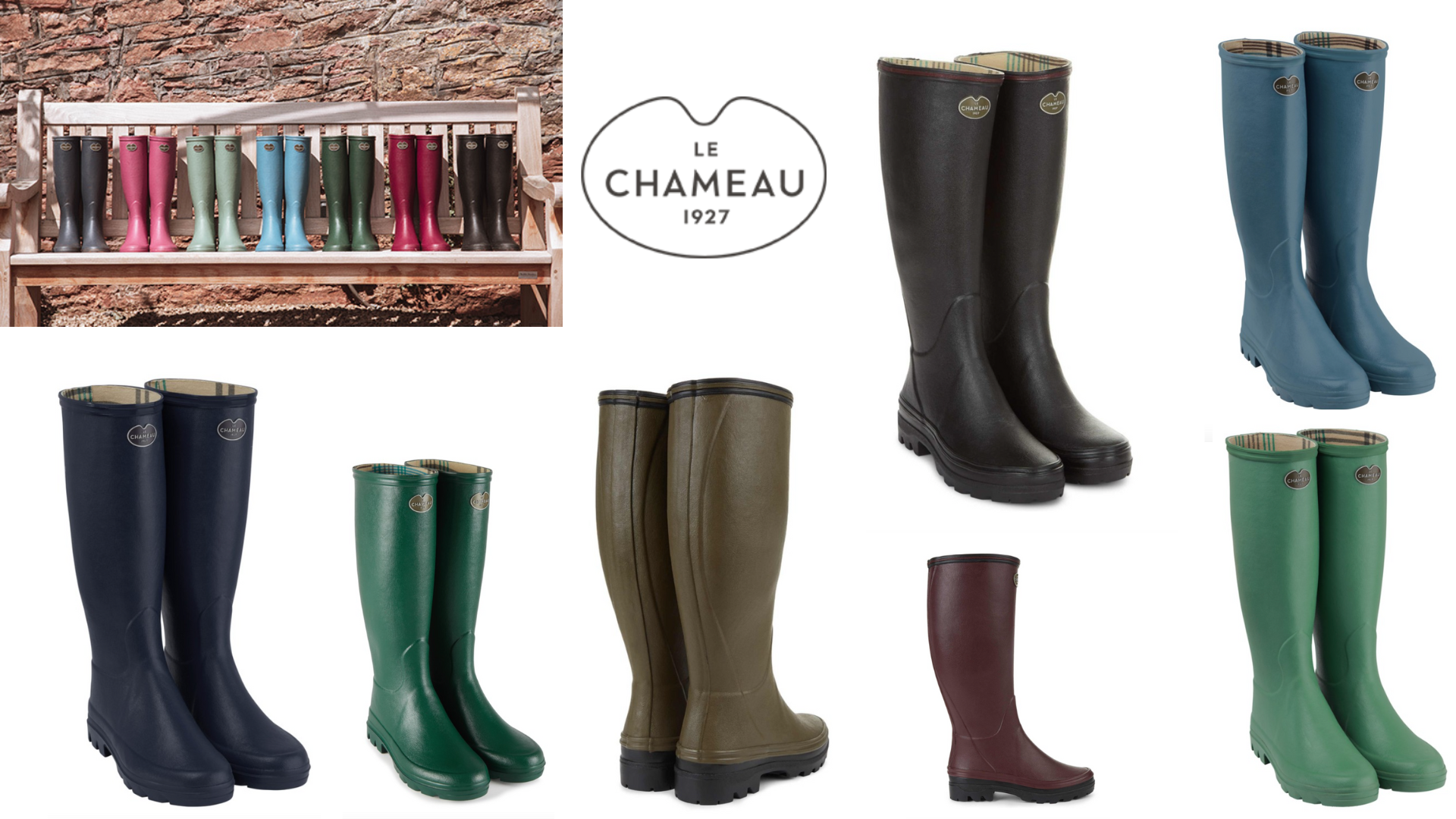 The 4th Giveaway: Le Chameau Giverny and Iris Lined Rainboots