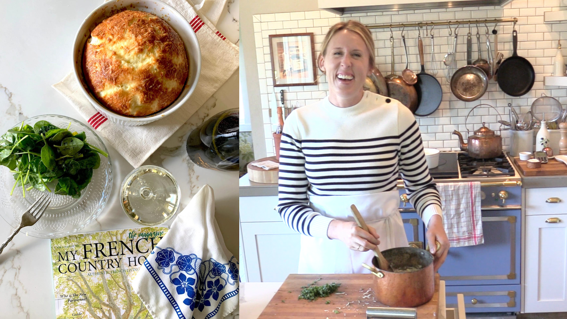 How to Make A Classic French Soufflé au Fromage avec Herbes