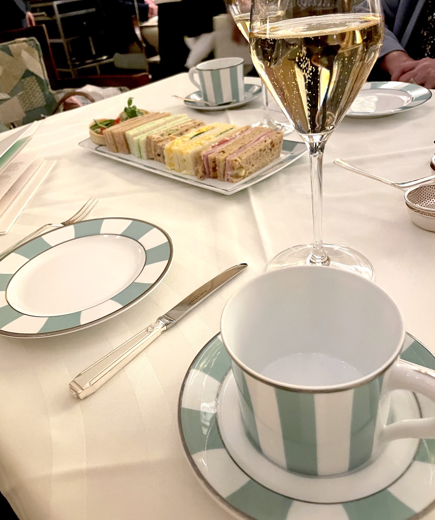 Champagne Afternoon Tea at Claridge’s, London