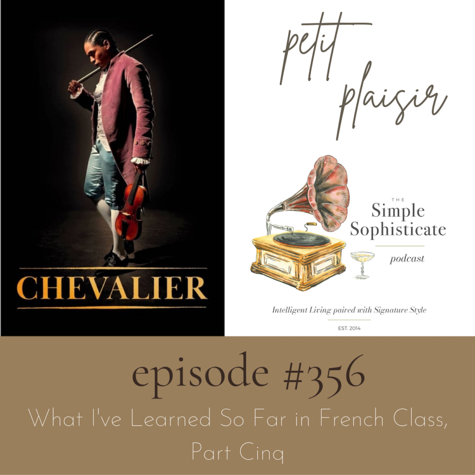 Listen to The Simple Sophisticate - Intelligent Living Paired with  Signature Style podcast