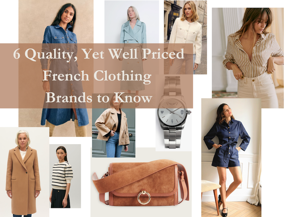 6 Quality, Yet Well Priced French Clothing Brands to Know
