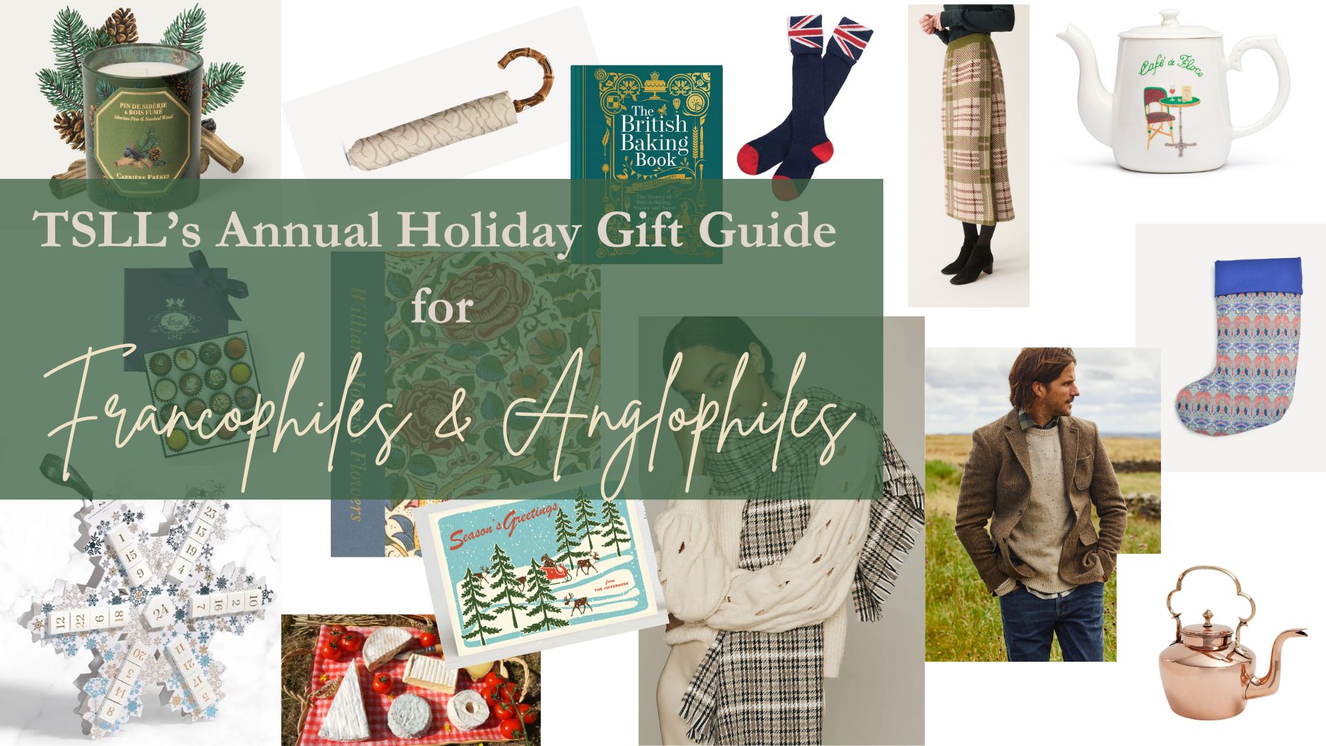TSLL’s Annual Holiday Gift Guide for Francophiles & Anglophiles, 2023 (50+ Finds)