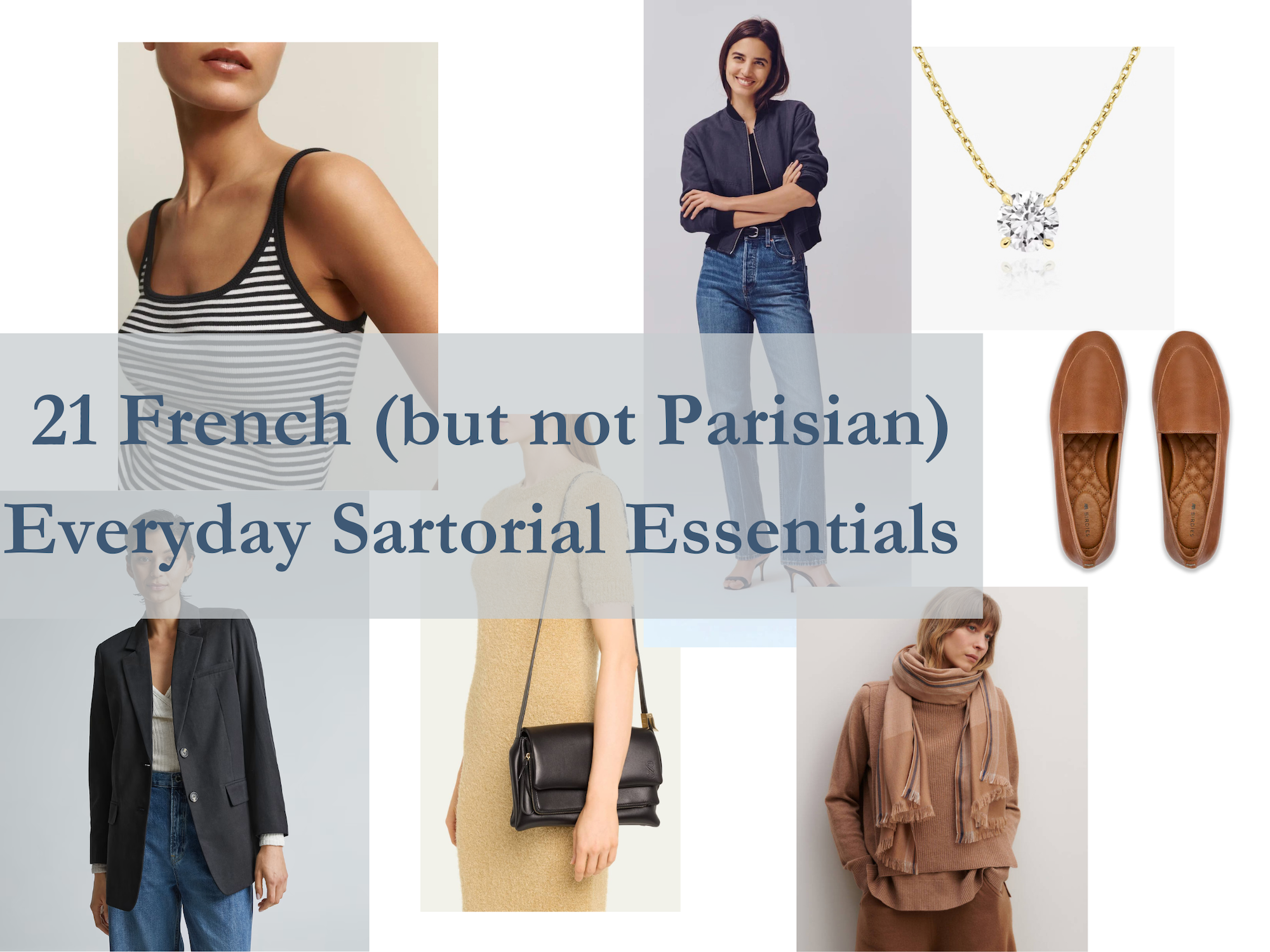 21 French (but Not Parisian) Everyday Sartorial Essentials