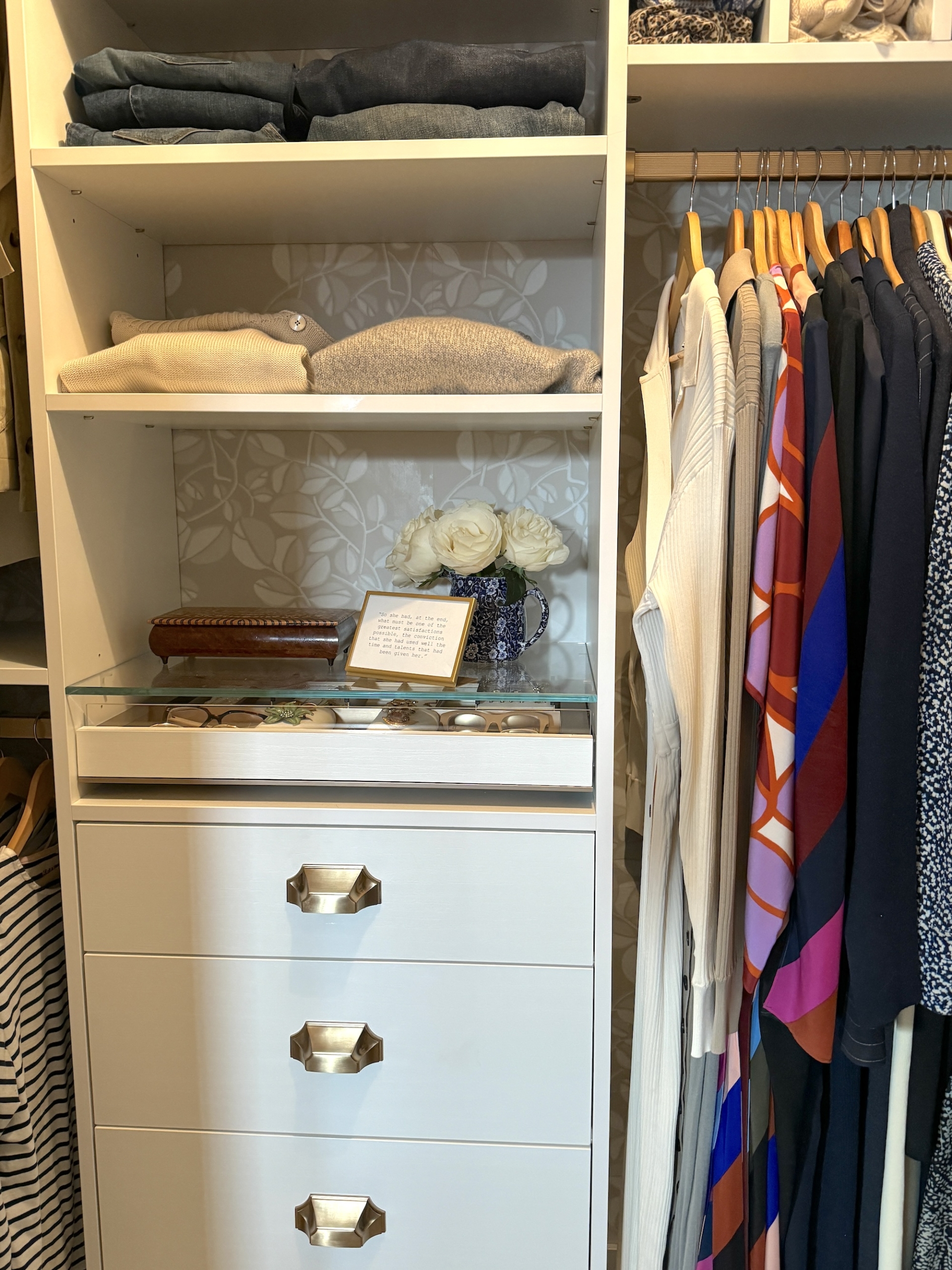 10 Reasons to Consider Installing a Custom Wardrobe Closet, Tour TSLL’s Primary Bedroom Closet (before & after pics, video)