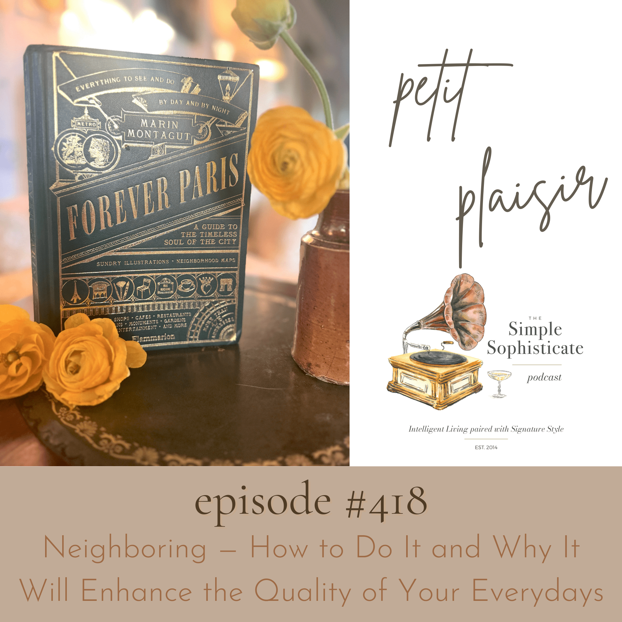 Forever Paris/Mon Paris de Toujours by Marin Montagut, petit plaisir #418